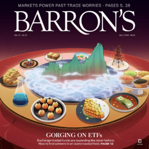 Barron's cover ETF's