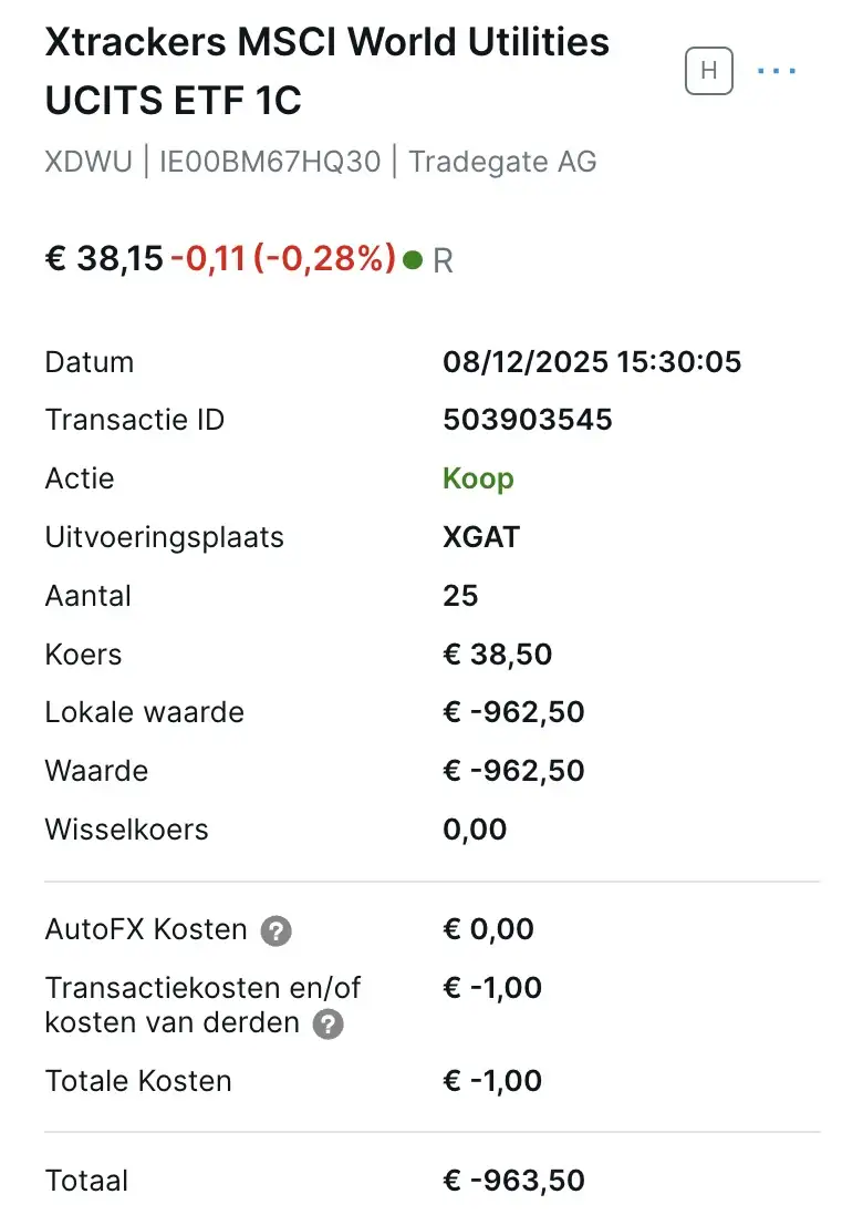Xtrackers Utilities ETF